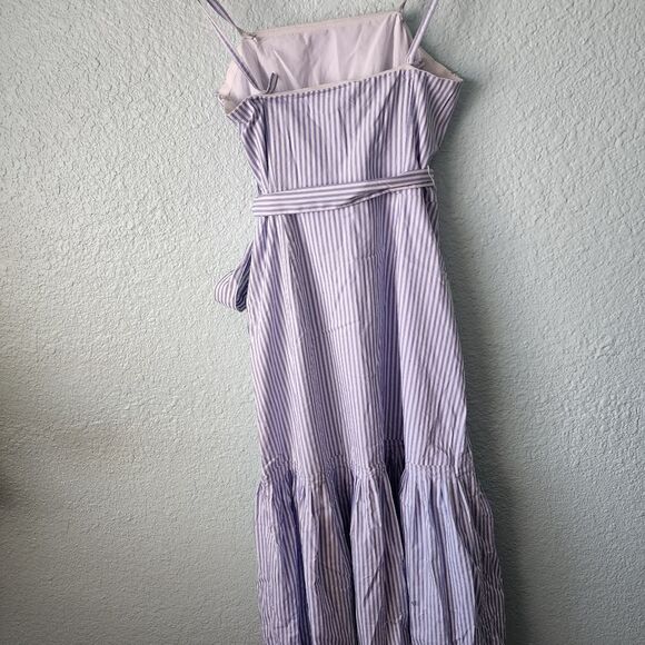 Banana Republic Cotton blend coastal midi sleeveless striped dress - Picture 5 of 16